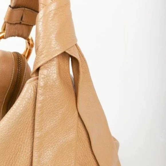 Gucci Brown Bamboo Jungle Tassel Hobo Bag - Picture 8 of 11